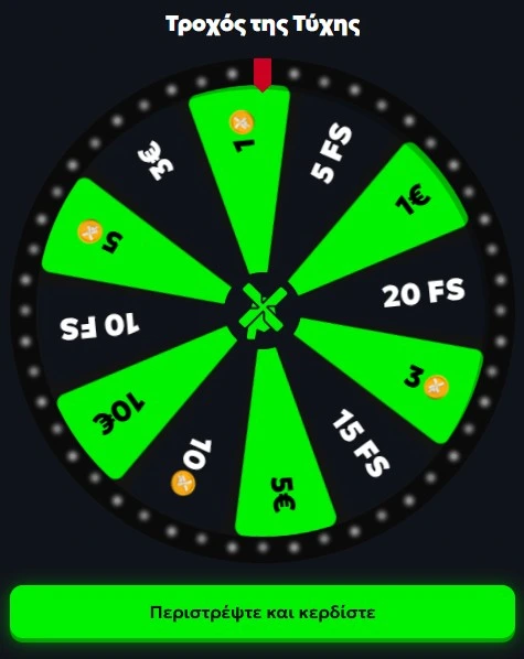 SpinMills bonus wheel of fortune